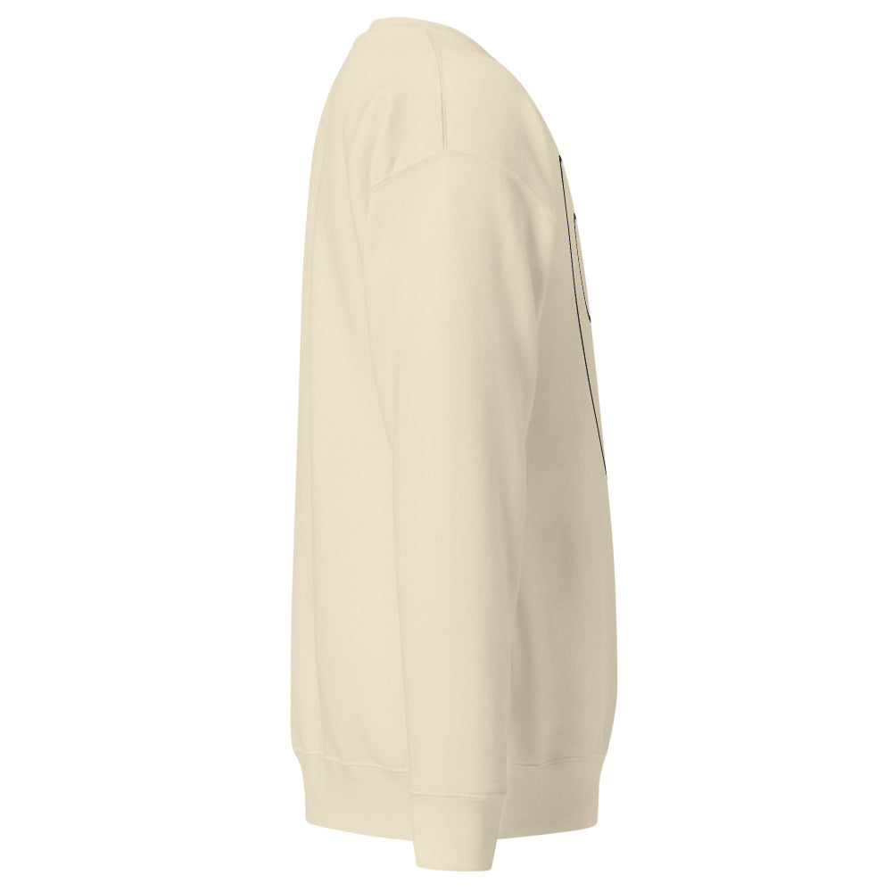 waymark Basecamp Crewneck in Natur – rechte Seitenansicht