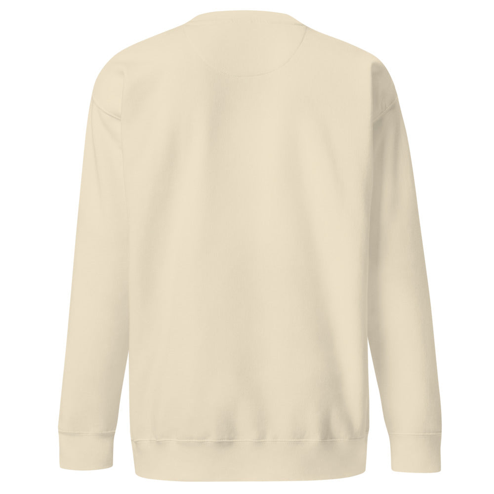 waymark Basecamp Crewneck in Natur – Rückansicht