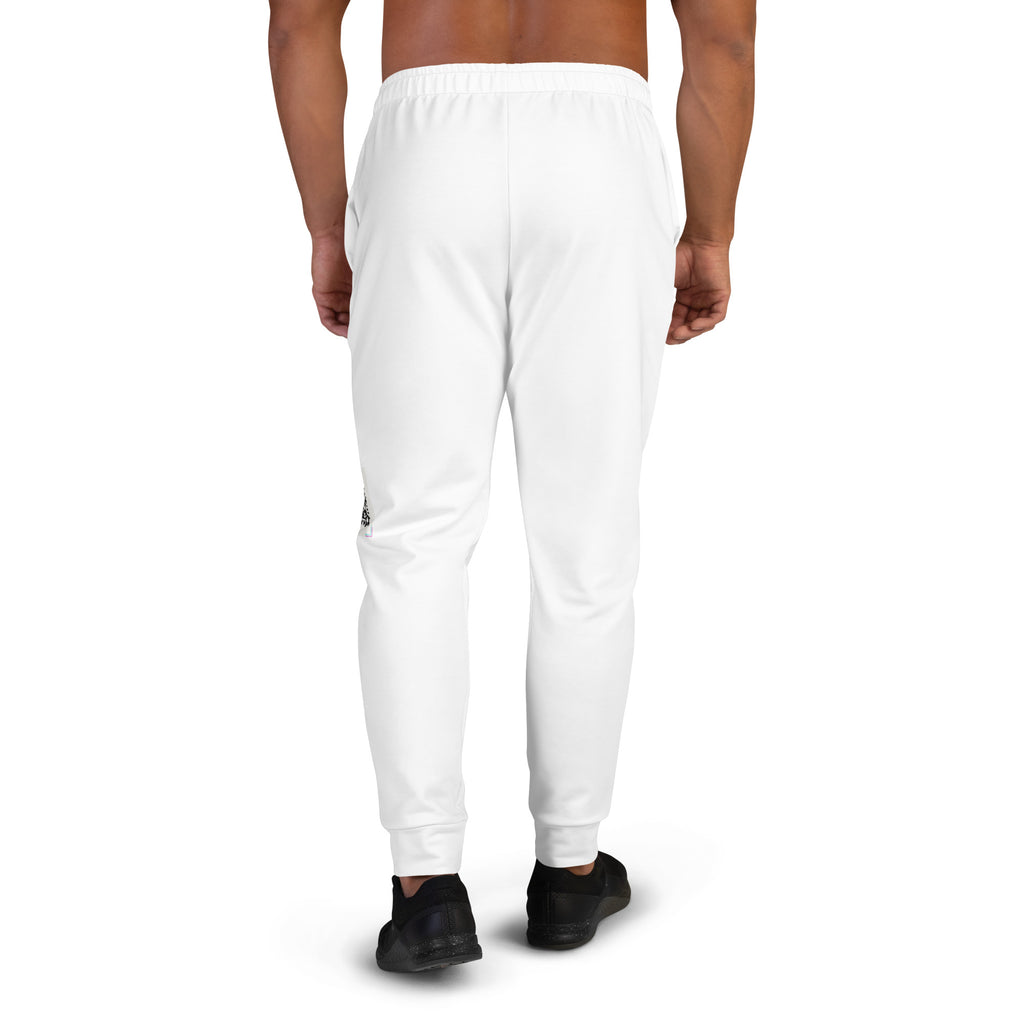 WOXWILD Joggers mit Neon-Fuchs-Motiv am rechten Bein, schwarz — Ansicht 3